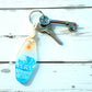 Pura Vida Boho Motel Style Acrylic Keyring – Sun & Sea Design