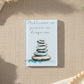Stillness In Disguise Glass Magnet – Stacking Stones Design