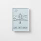Leave Limits Behind Glass Magnet – Male Runner Line Art