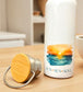 Sun Sea Soul Metal Water Bottle – 500ml Stainless Steel Insulated Flask with Sunset Over the Sea Design
