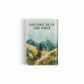 Nature Sets The Pace Glass Magnet – Watercolour Mountain Biking