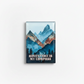 Adventure Is My Compass Glass Magnet – Wanderlust Inspired Design