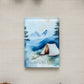 Breathe Wild Live Free Glass Magnet – Watercolour Camping