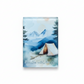 Breathe Wild Live Free Glass Magnet – Watercolour Camping