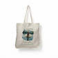 Cold Water Fierce Heart Tote Bag – Wild Female Blonde Hair Swimmer Design