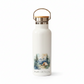 Breathe Wild Live Free Metal Water Bottle – 500ml Stainless Steel Insulated Flask with Watercolour Camping Design