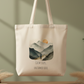 Calm Steps Untamed Soul Tote Bag – Watercolour Hills Design