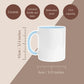 Cold Water Swimming Mug – Cold Water Fierce Heart - Blonde Hair Design