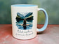 Cold Water Swimming Mug – Cold Water Fierce Heart - Brunette Hair Design