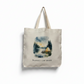 Disconnect Camp Breathe Tote Bag – Watercolour Nature & Camping Design