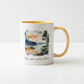 Less Noise More Nature Ceramic Mug – Watercolour Lake Design