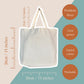 Cold Water Fierce Heart Tote Bag – Wild Female Blonde Hair Swimmer Design
