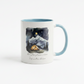 Simple Pleasures Infinite Skies Ceramic Mug – Nighttime Mountain Camping Design