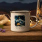 Simple Pleasures Enamel Mug – 12oz Infinite Skies Camping Mug