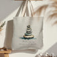 Stillness Is Power In Disguise Tote Bag – Watercolour Stacking Stones Design