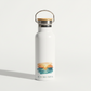Sun Sea Soul Metal Water Bottle – 500ml Stainless Steel Insulated Flask with Sunset Over the Sea Design