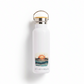 Sun Sea Serenity Metal Water Bottle – 500ml Stainless Steel Insulated Flask with Retro Sunset Ocean Design