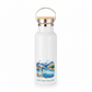 Wild Heart Free Spirit Metal Water Bottle – 500ml Stainless Steel Insulated Flask with Watercolour Wild Swimming Design